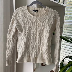 Cozy Ann Taylor Alpaca/Wool/Nylon Sweater